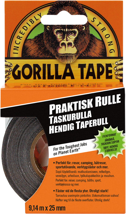 Vävtejp 25 mm x 9,14 m Gorilla